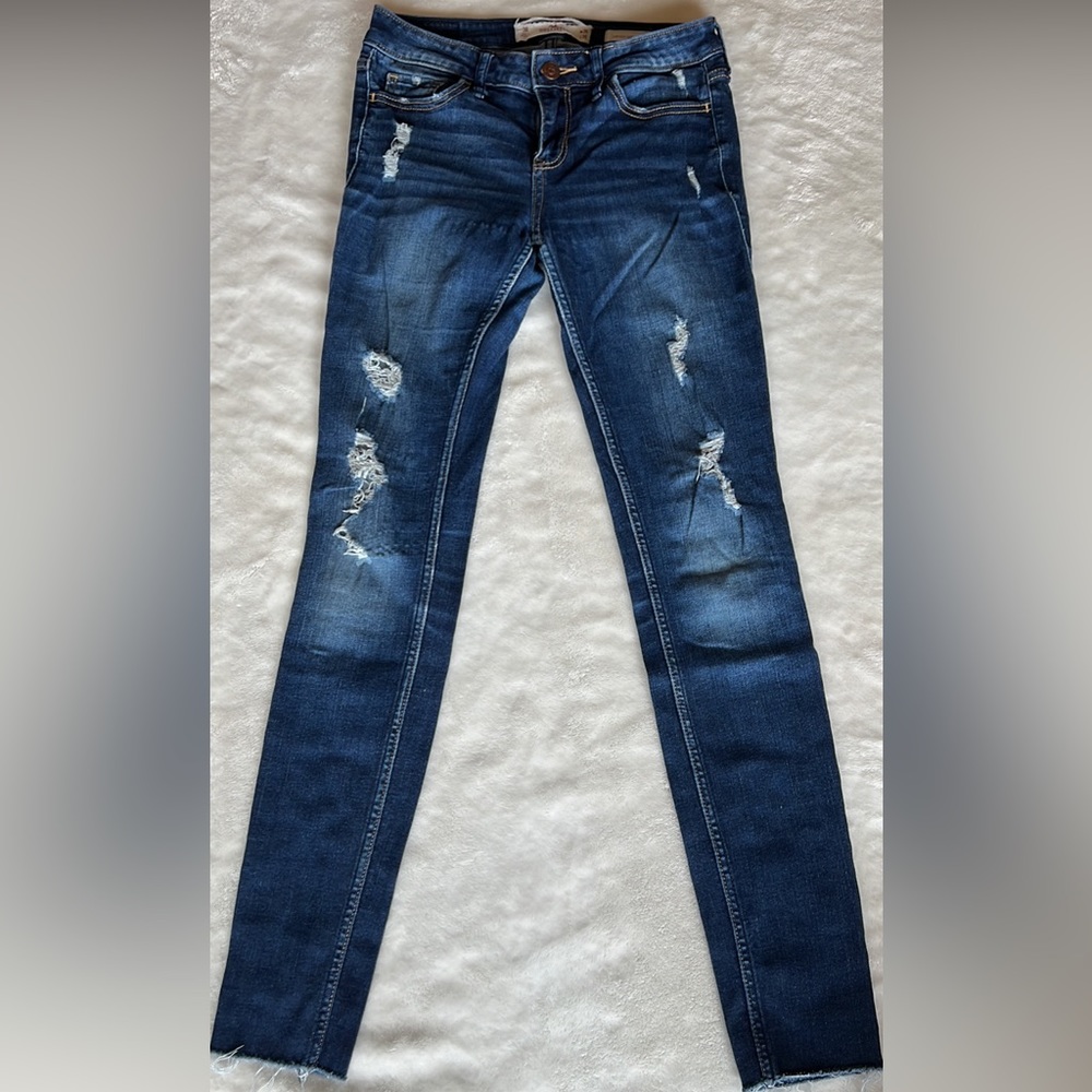 Distressed Hollister jeans